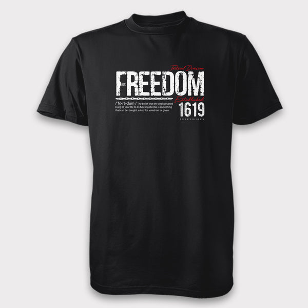 ☆FREEDOM☆ Freedom Arch Logo Semi Overfit T-Shirt White Blu Shop Tee 